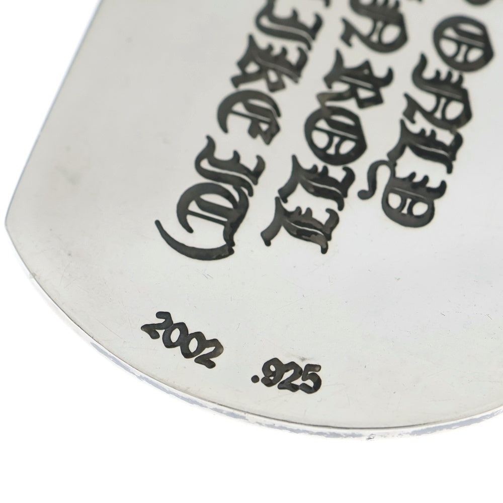 CHROME HEARTS(クロムハーツ) D TAG LRG LT ドッグタグラージリップアンドタン ペンダントトップ シルバー