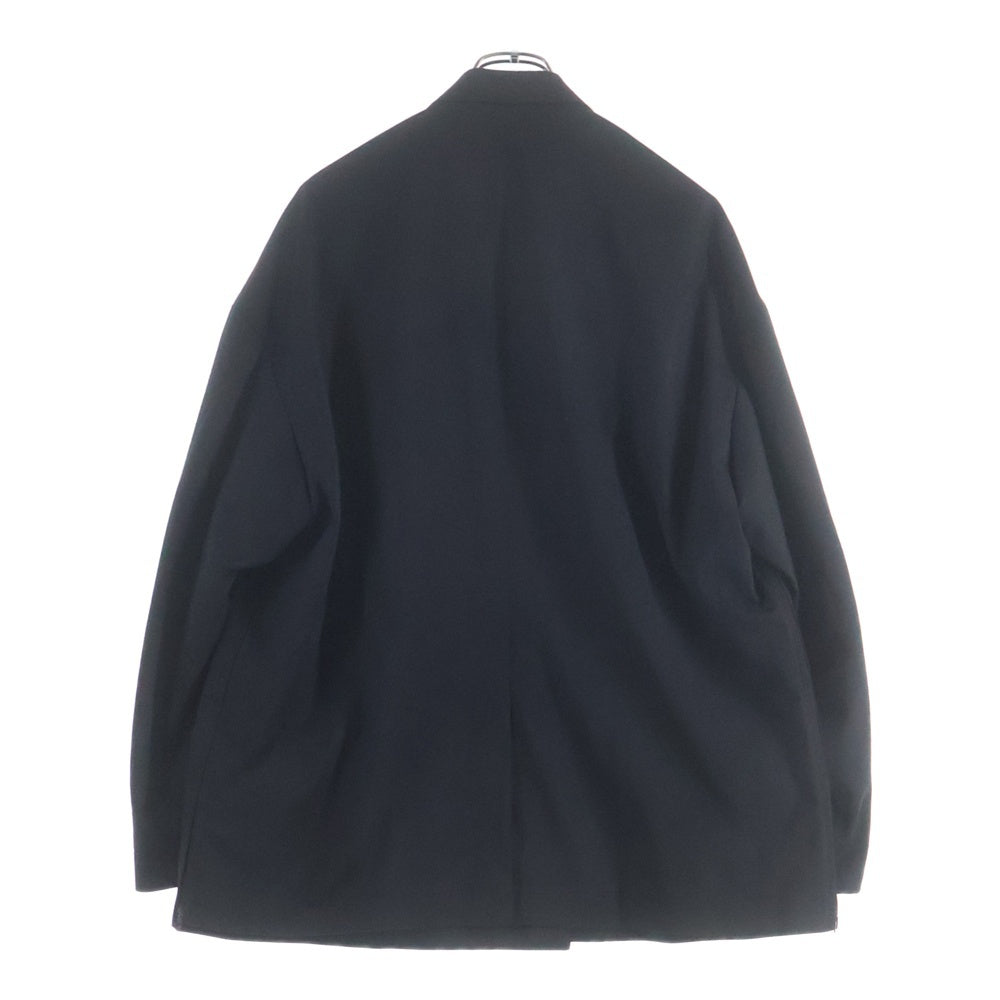 MAISON SPECIAL(メゾンスペシャル ) ウールミックスプライムオーバーピークドラペルダブルテーラードジャケット ブラック 11241111209