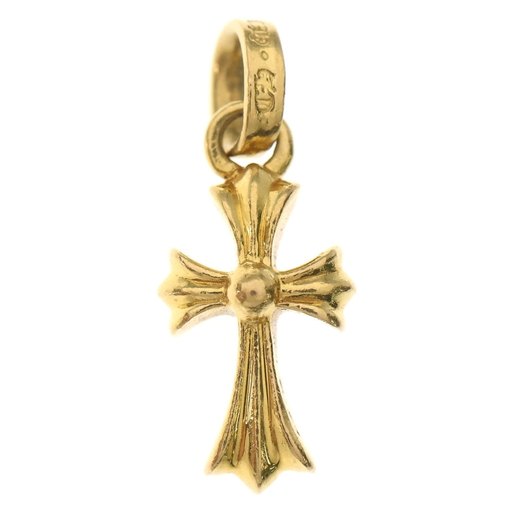 CHROME HEARTS(クロムハーツ) 22K CRS BBYFAT ベイビーファットクロス ペンダントトップ ゴールドBCA037