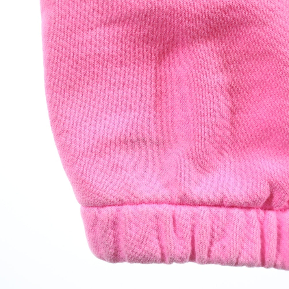 DENIM TEARS(デニムティアーズ) Mono Wreath Sweatpants リースプリント スウェットパンツ ピンク