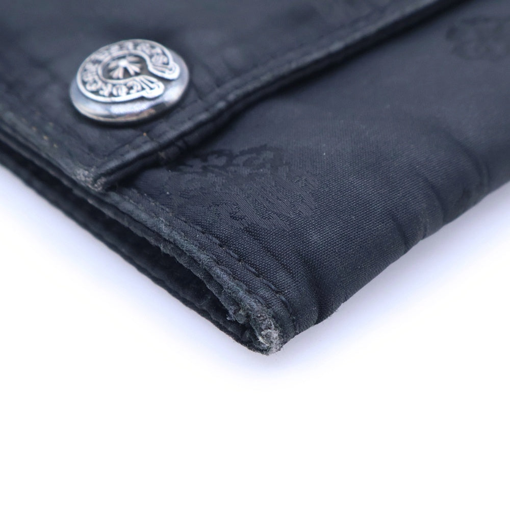CHROME HEARTS(クロムハーツ) 3 FOLD LARGE NYLON WALLET 3フォールド ナイロンウォレット 財布 ブラック
