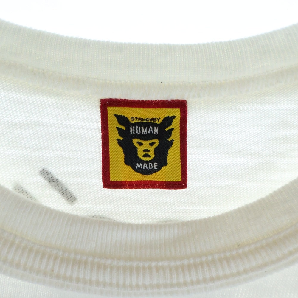 HUMAN MADE(ヒューマンメイド) GRAPHIC DUCK TEE グラフィック ダック 半袖 クルーネック Tシャツ ホワイト