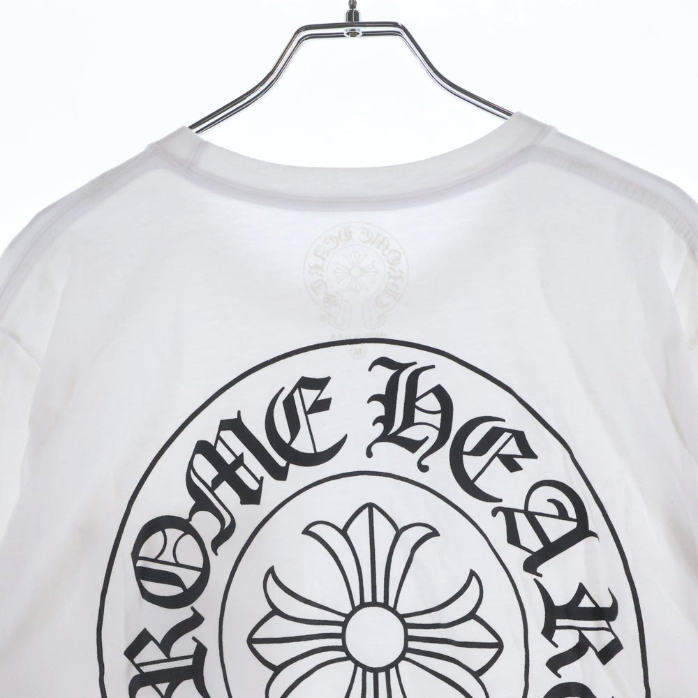 CHROME HEARTS(クロムハーツ) HORSESHOE S/S TEE ホースシュープリント 半袖Tシャツ カットソー ホワイト
