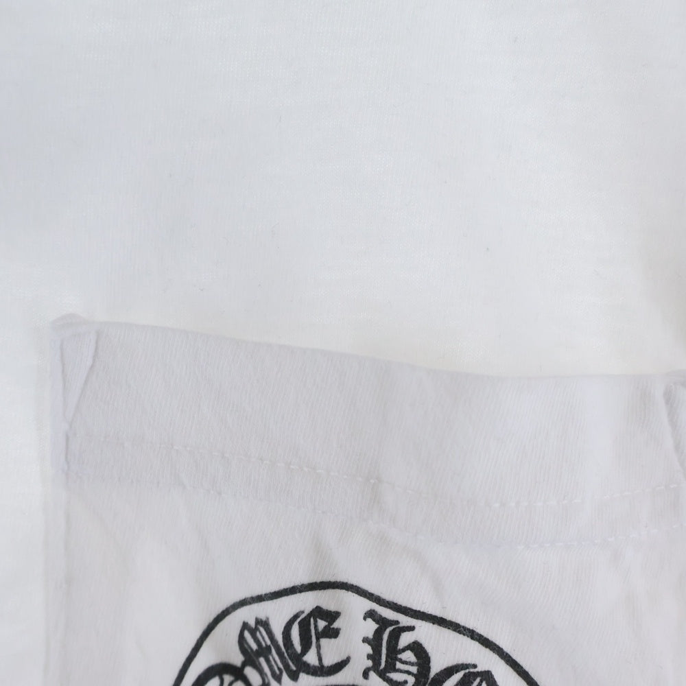 CHROME HEARTS(クロムハーツ) HORSESHOE S/S TEE ホースシュープリント 半袖Tシャツ カットソー ホワイト