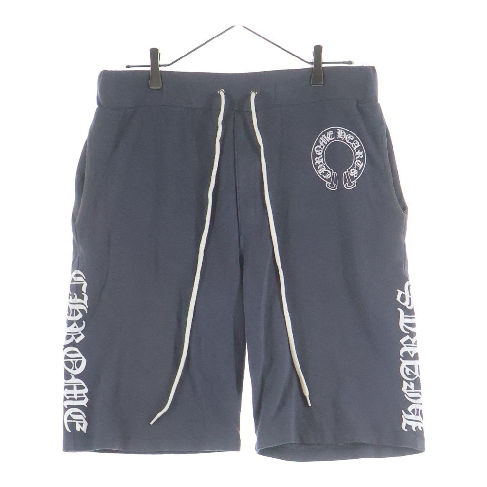 CHROME HEARTS(クロムハーツ) SWEAT PANTS ホースシュープリント スウェット ハーフパンツ グレー