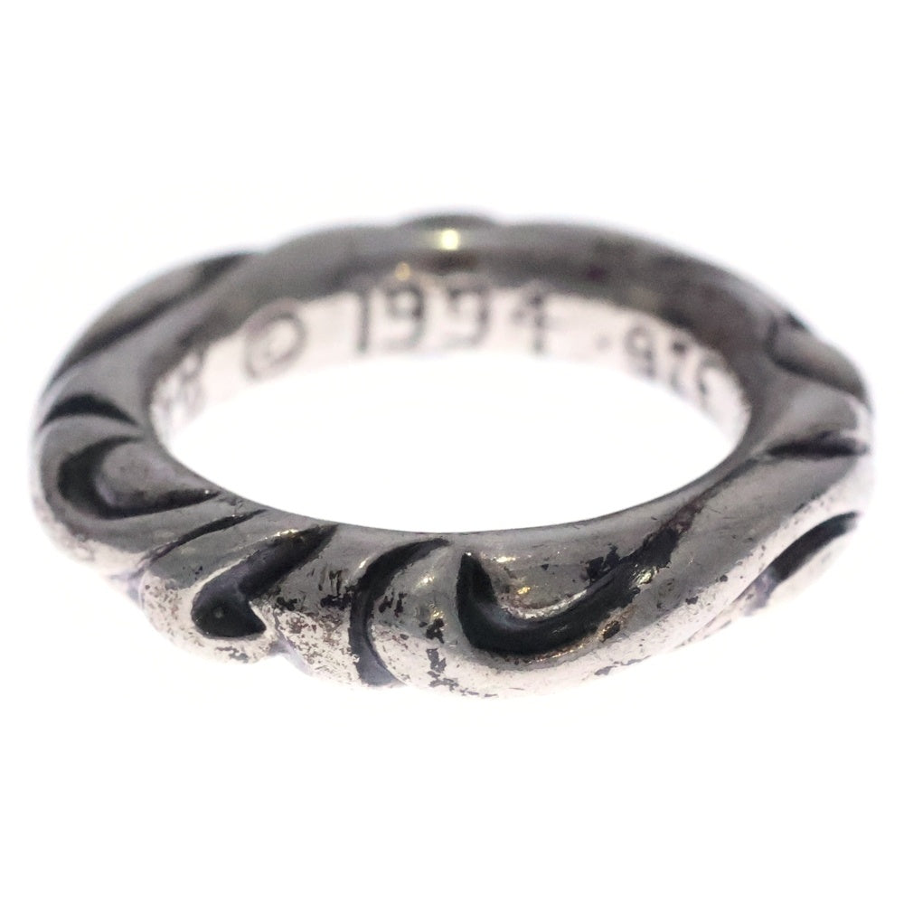 CHROME HEARTS(クロムハーツ) SCRL BAND スクロールバンド リング シルバー BCA351