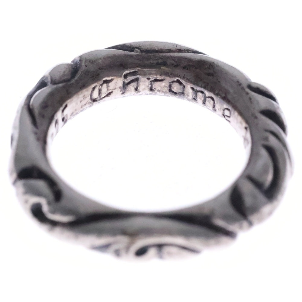 CHROME HEARTS(クロムハーツ) SCRL BAND スクロールバンド リング シルバー BCA351