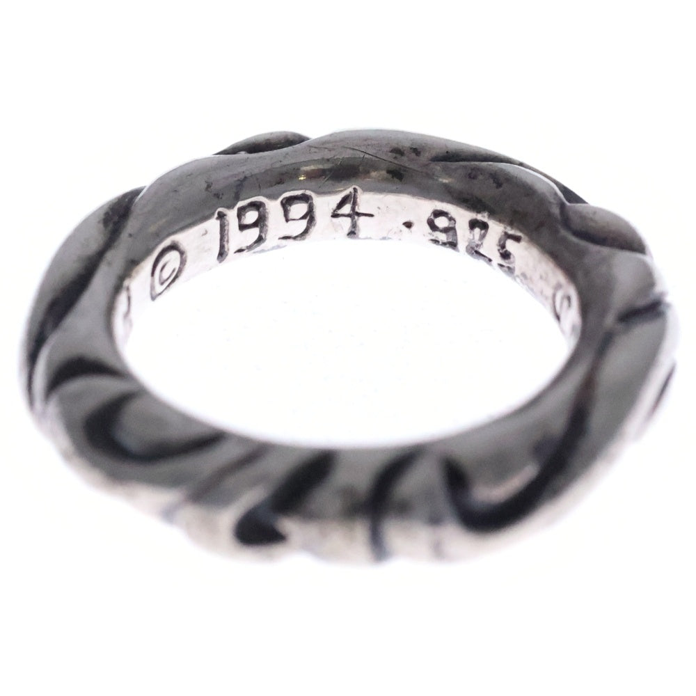 CHROME HEARTS(クロムハーツ) SCRL BAND スクロールバンド リング シルバー BCA351