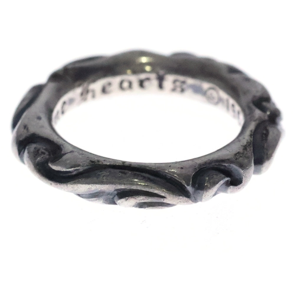 CHROME HEARTS(クロムハーツ) SCRL BAND スクロールバンド リング シルバー BCA351