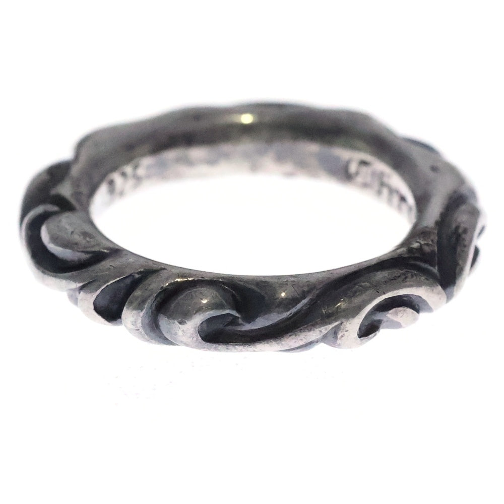 CHROME HEARTS(クロムハーツ) SCRL BAND スクロールバンド リング シルバー BCA351