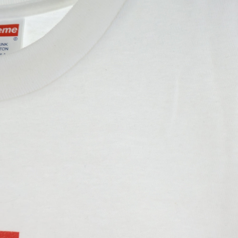 SUPREME(シュプリーム) 20AW Cross Box Logo Tee クロスボックスロゴ クルーネックス半袖Tシャツカットソー ホワイト