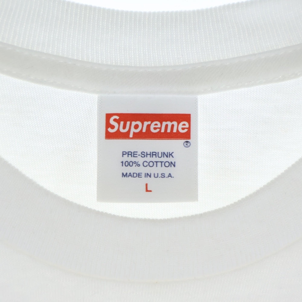 SUPREME(シュプリーム) 18AW Madonna マドンナ フロントプリント クルーネック 半袖Tシャツ ホワイト