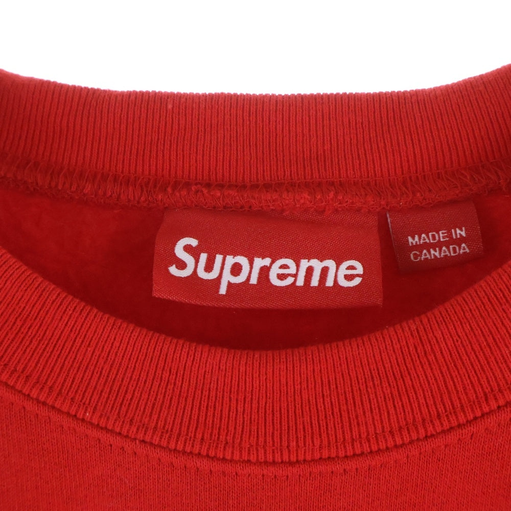 SUPREME(シュプリーム) 24SS Established Crewneck スウェットクルーネックトレーナー レッド