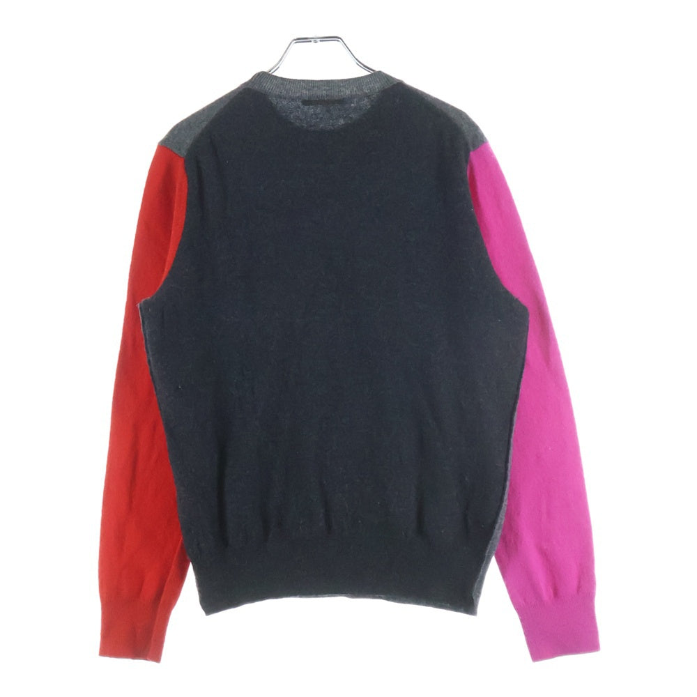CELINE(セリーヌ) クルーネック 長袖ニット セーター グレー/ピンク/レッド レディース