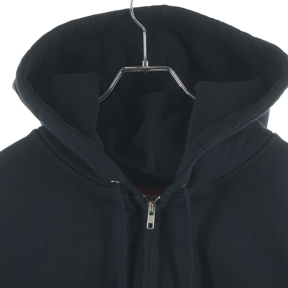 SUPREME(シュプリーム) 25AW 176 Zip Up Hooded Sweatshirt ジップアップ パーカー ブラック