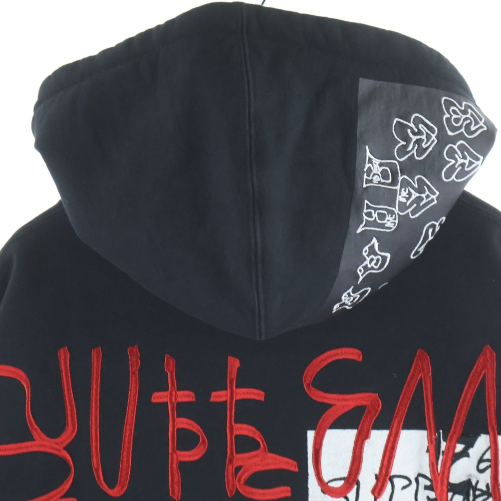 SUPREME(シュプリーム) 25AW 176 Zip Up Hooded Sweatshirt ジップアップ パーカー ブラック