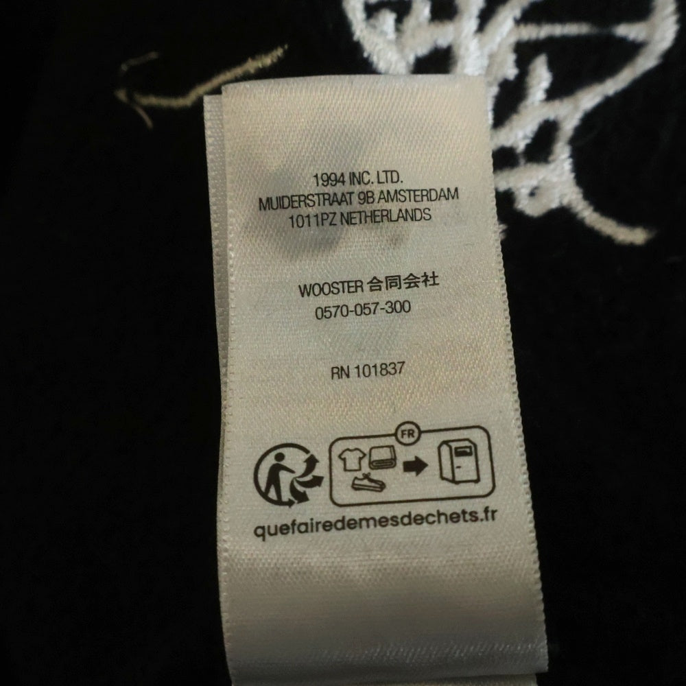 SUPREME(シュプリーム) 25AW 176 Zip Up Hooded Sweatshirt ジップアップ パーカー ブラック
