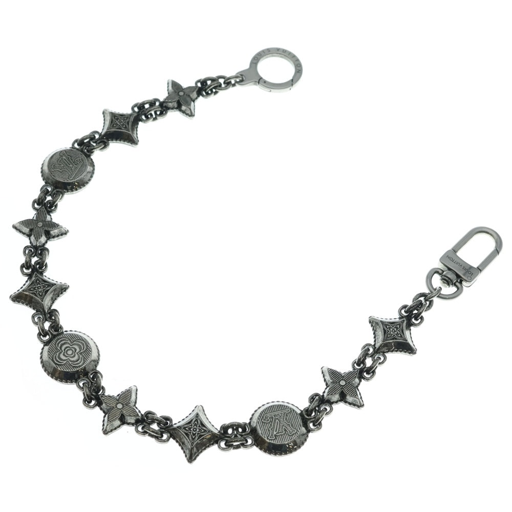 LOUIS VUITTON(ルイヴィトン) チャームチェーン ウエスタン モノグラムフラワー LVシグネチャー M02031 シルバー