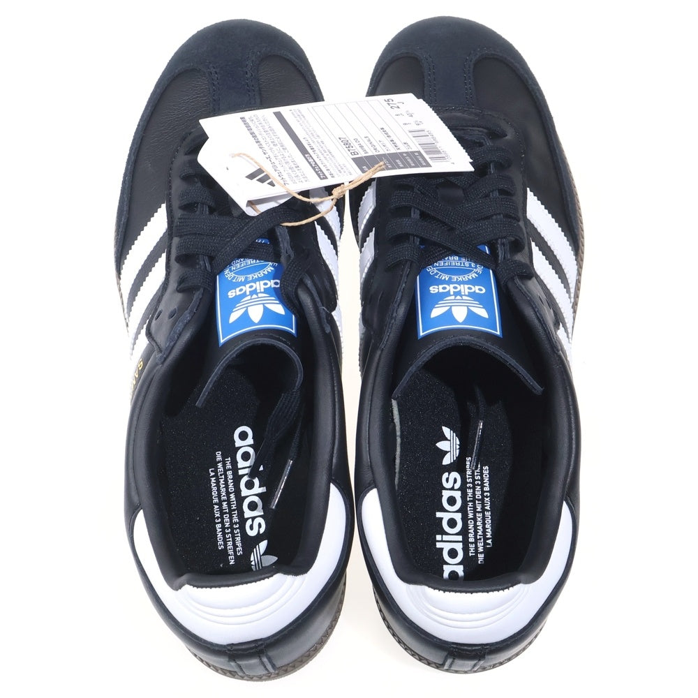 adidas(アディダス) SAMBA OG サンバ ガムソール ローカットスニーカー ブラック/ホワイト US9.5/27.5cm