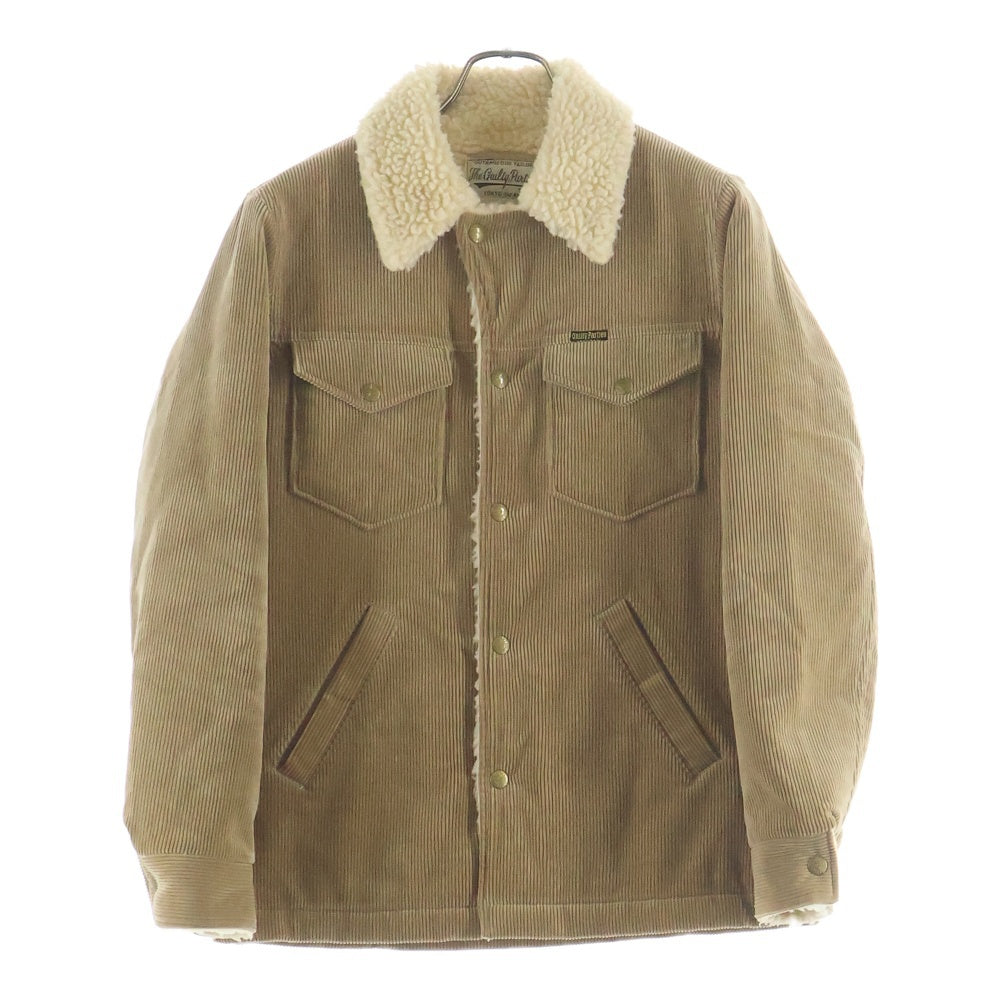 WACKO MARIA(ワコマリア) 14AW コーデュロイ ボア ランチジャケット ブラウン
