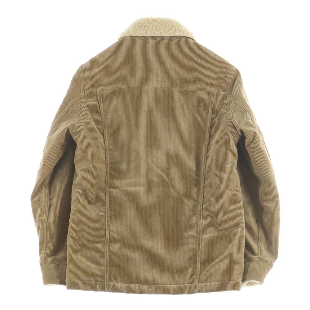 WACKO MARIA(ワコマリア) 14AW コーデュロイ ボア ランチジャケット ブラウン