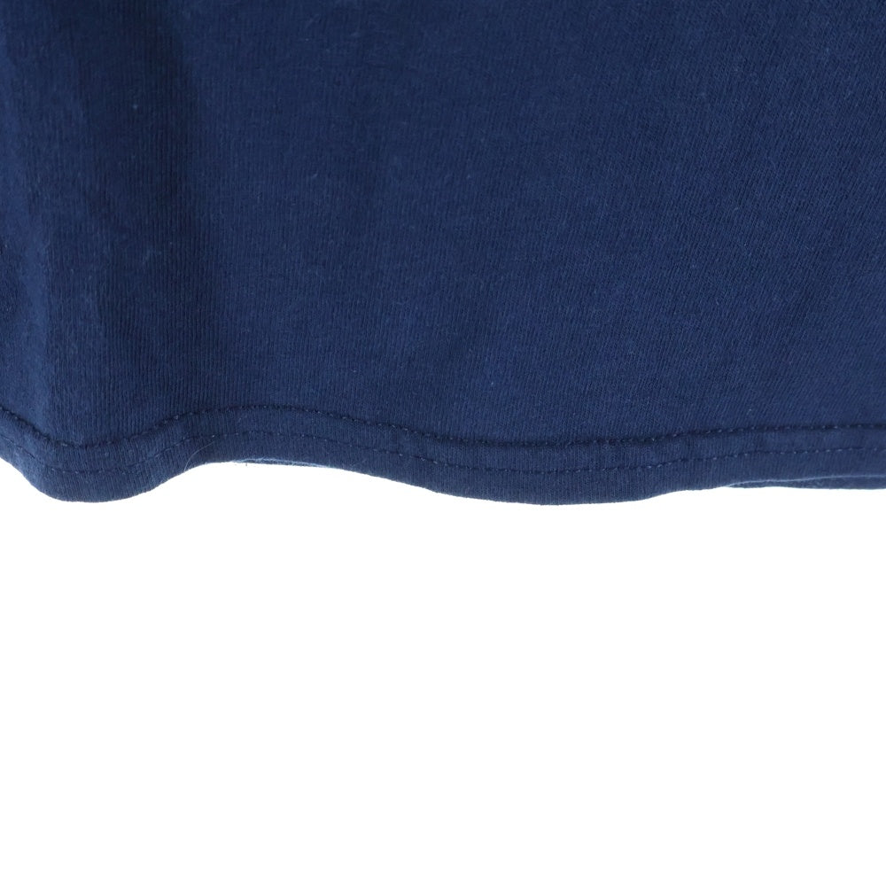 WIND AND SEA(ウィンダンシー) 19SS ×SATURDAYS SURF NYC サタデーズサーフ フロントロゴプリント半袖Tシャツ クルーネックカットソー ネイビー WDS-SAT-MS-03