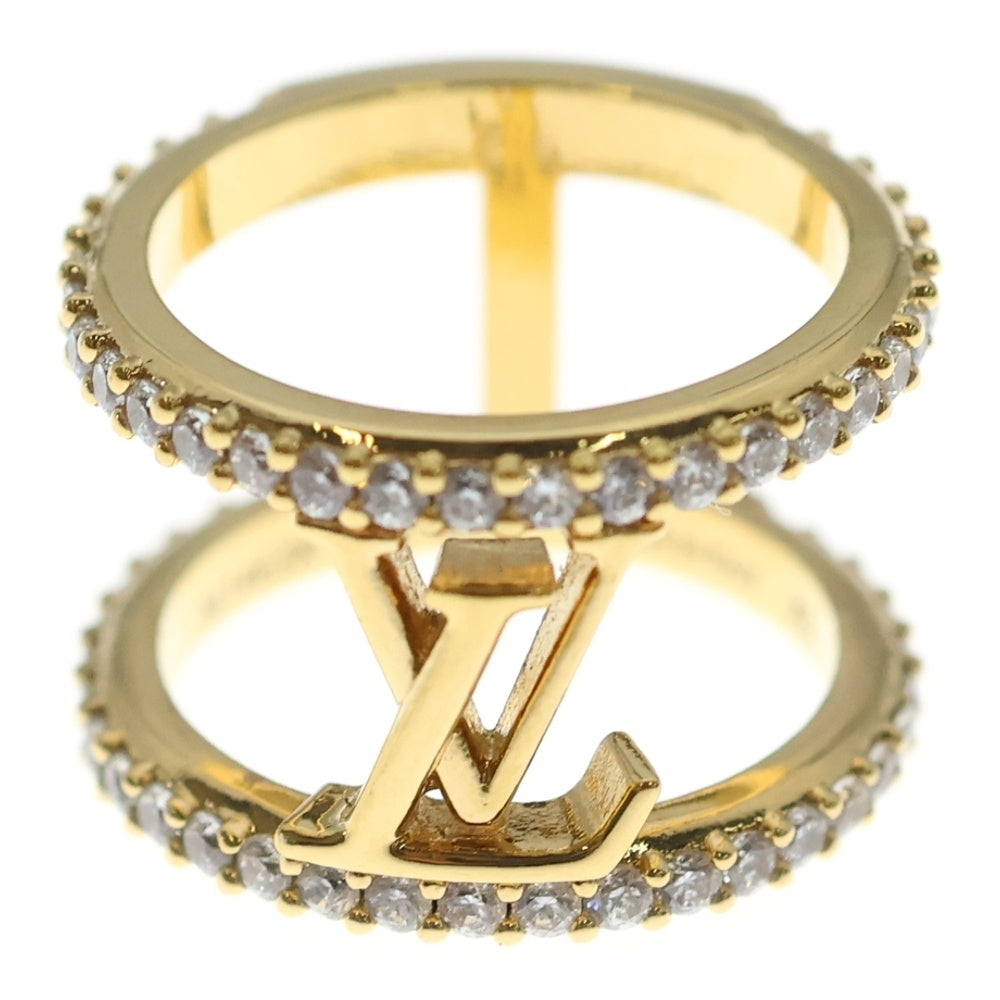 LOUIS VUITTON(ルイヴィトン) LVアイコニック ストラス XS リング ゴールド M1463X/TE1215 レディース