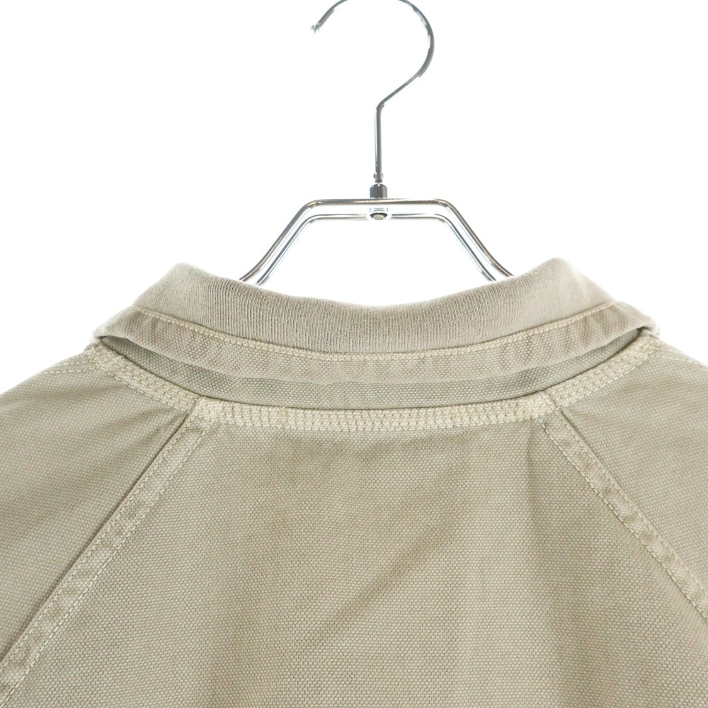 STONE ISLAND(ストーンアイランド) 25AW ZIP UP CARDIGAN ジップアップカーディガン ブルゾンジャケット 袖ロゴワッペン ベージュ K2S156100056S0184