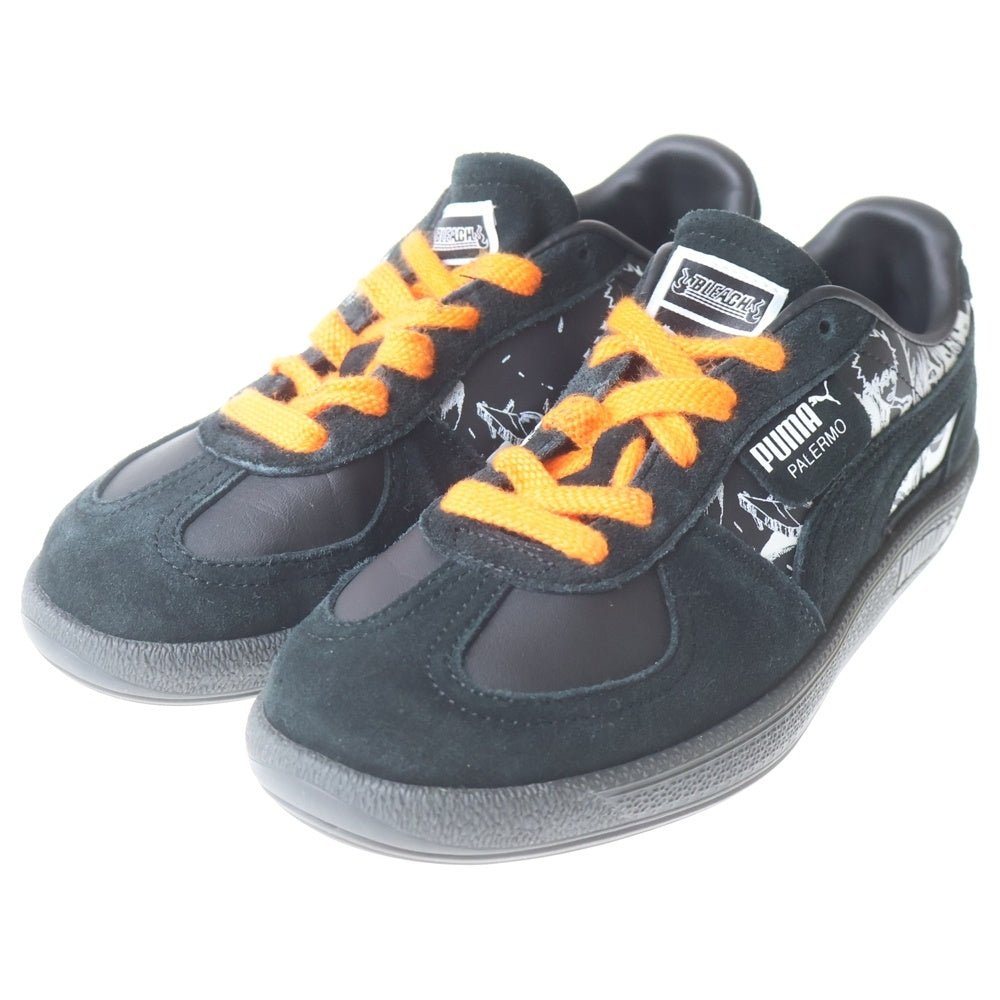 PUMA(プーマ) ×BLEACH PALERMO ブリーチ パレルモ グラフィックプリント ローカットスニーカー ブラック 403445-01 レディース
