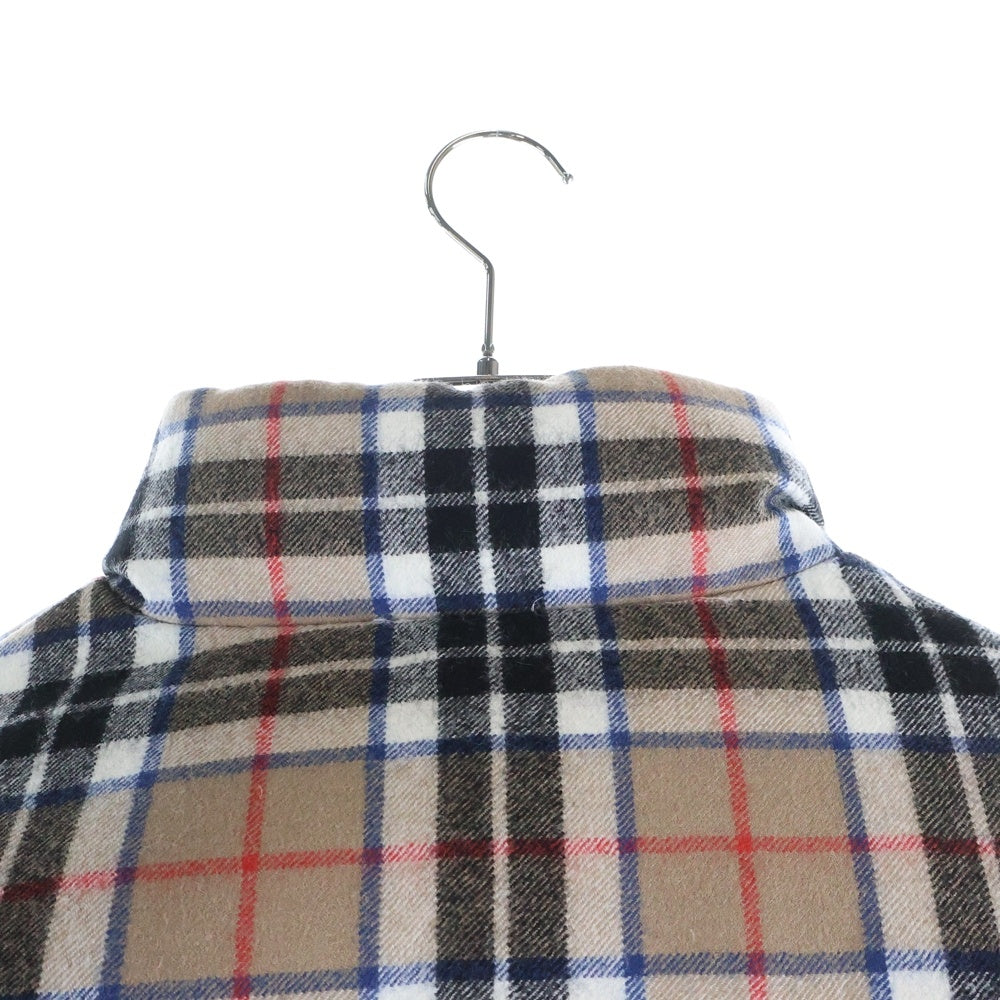 SUPREME(シュプリーム) Reversible Puffer Jacket チェック リバーシブル パファー ジャケット ベージュ