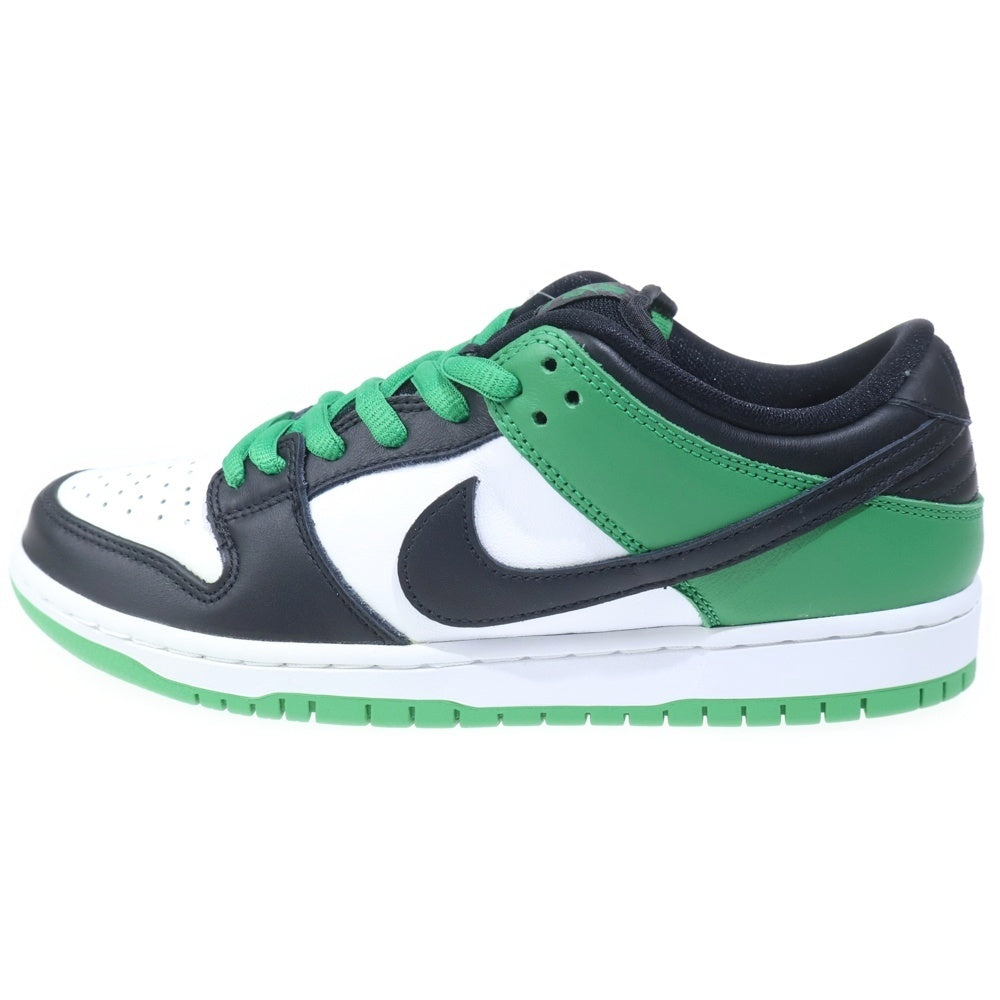 NIKE SB(ナイキエスビー) Dunk Low Pro Black and Classic Green ダンクロー プロ クラシックグリーン ローカットスニーカー グリーン BQ6817-302 US9/27cm