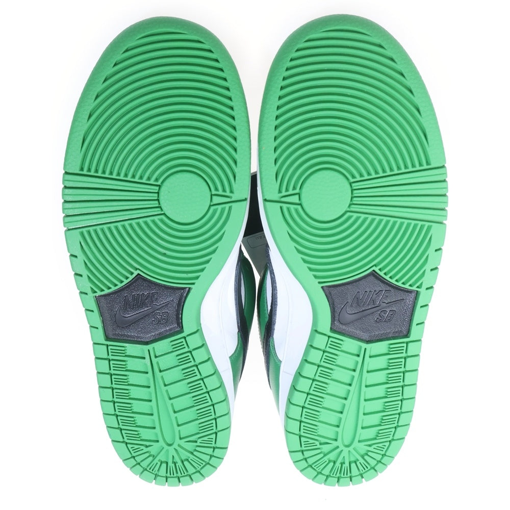 NIKE SB(ナイキエスビー) Dunk Low Pro Black and Classic Green ダンクロー プロ クラシックグリーン ローカットスニーカー グリーン BQ6817-302 US9/27cm