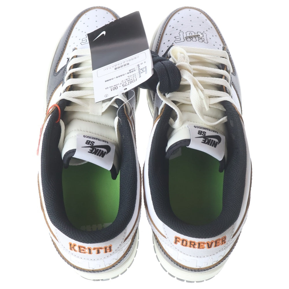 NIKE SB(ナイキエスビー) ×HUF Dunk Low San Francisco ハフ ダンクロー サンフランシスコ ローカットスニーカー ブラック/ホワイト FD8775-001 US9/27cm