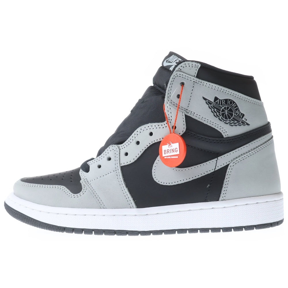 NIKE(ナイキ) Air Jordan 1 High OG Shadow 2.0 エアジョーダン1 ハイ OG シャドウ 2.0 ハイカットスニーカー グレー 555088-035 US9/27cm