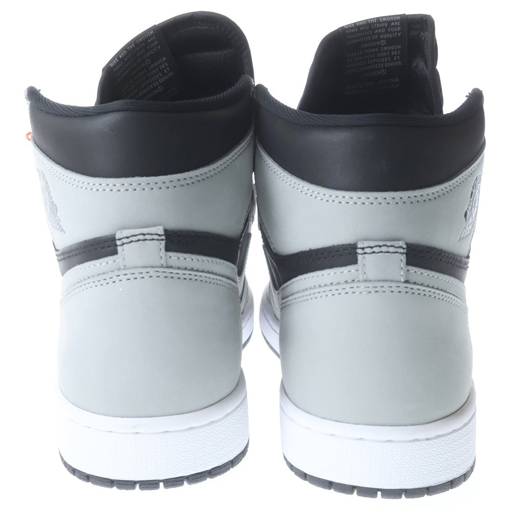 NIKE(ナイキ) Air Jordan 1 High OG Shadow 2.0 エアジョーダン1 ハイ OG シャドウ 2.0 ハイカットスニーカー グレー 555088-035 US9/27cm