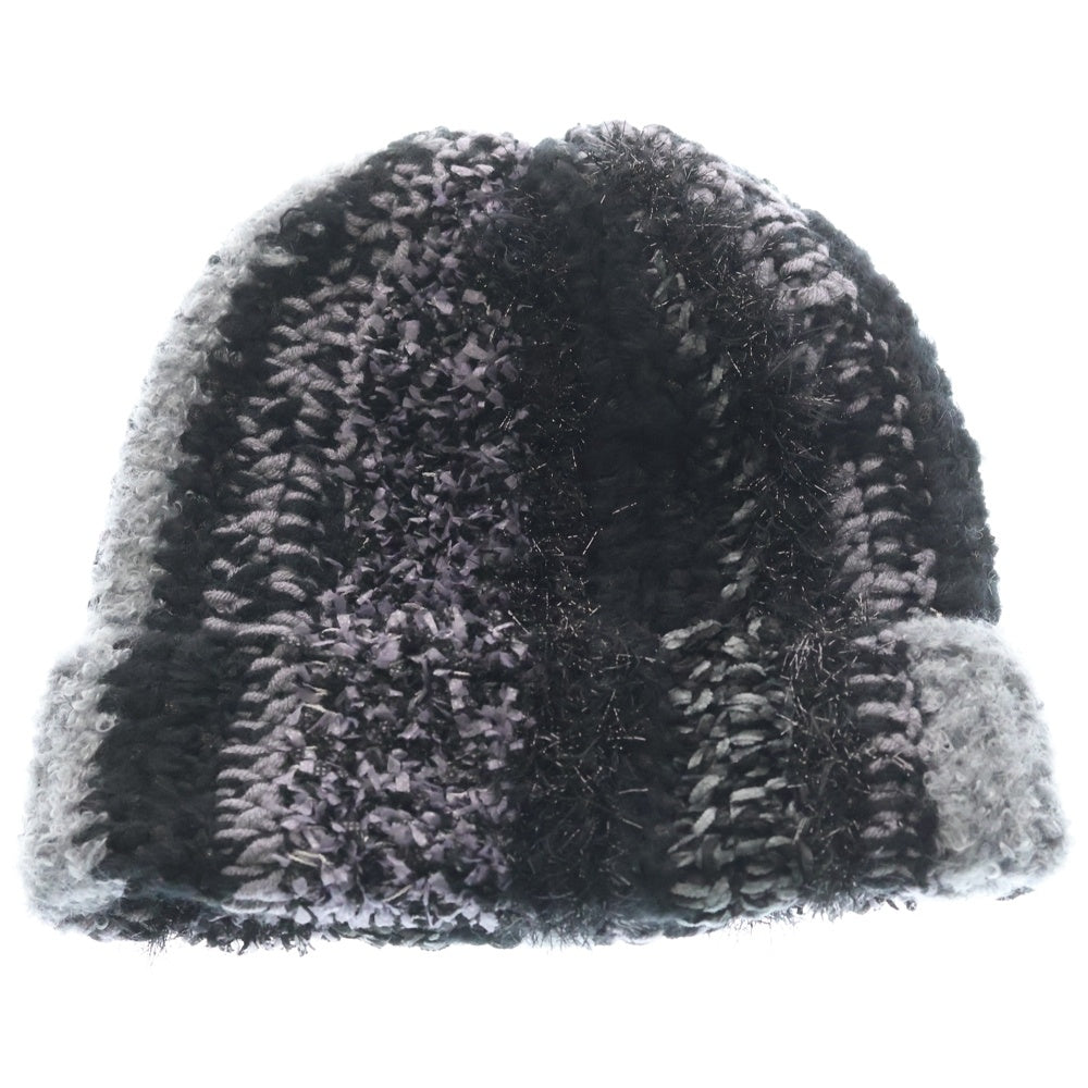 SUPREME(シュプリーム) 25AW Tinsel Stripe Beanie ティンセル ストライプ ビーニー ニット帽 ブラック
