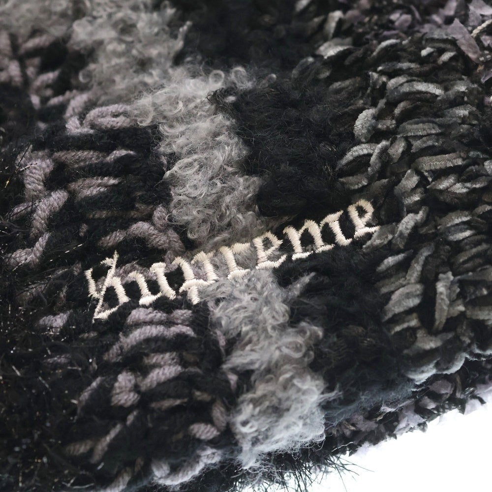 SUPREME(シュプリーム) 25AW Tinsel Stripe Beanie ティンセル ストライプ ビーニー ニット帽 ブラック