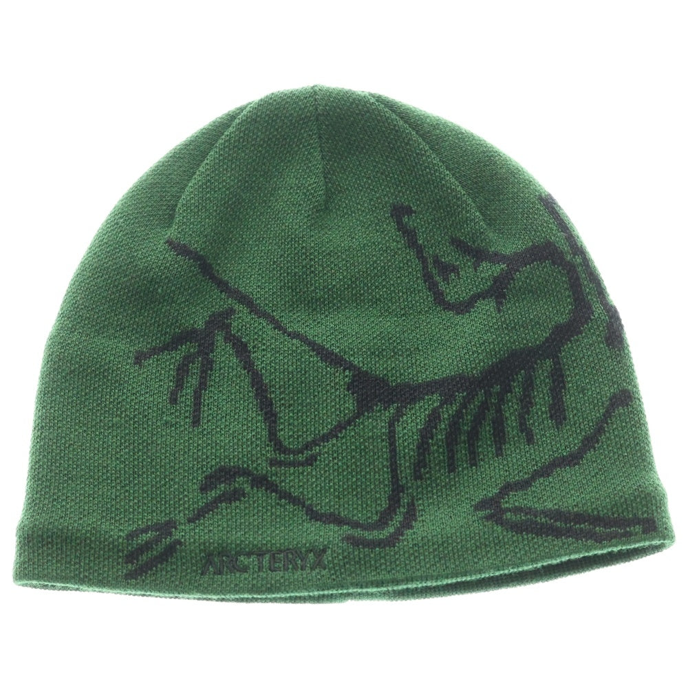 ARC'TERYX(アークテリクス) Bird Head Toque バードヘッドトゥーク ロゴ刺繍 ビーニー ニット帽 グリーン X000006756