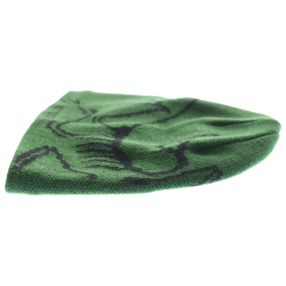 ARC'TERYX(アークテリクス) Bird Head Toque バードヘッドトゥーク ロゴ刺繍 ビーニー ニット帽 グリーン X000006756