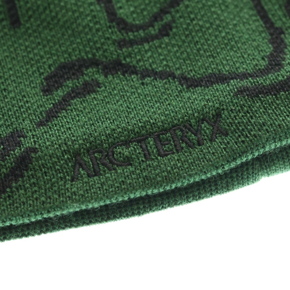ARC'TERYX(アークテリクス) Bird Head Toque バードヘッドトゥーク ロゴ刺繍 ビーニー ニット帽 グリーン X000006756