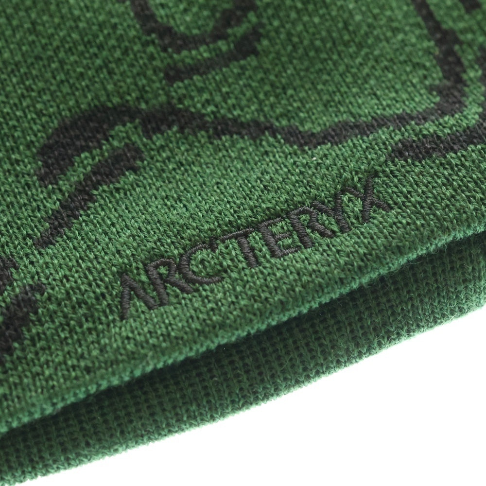ARC'TERYX(アークテリクス) Bird Head Toque バードヘッドトゥーク ロゴ刺繍 ビーニー ニット帽 グリーン X000006756