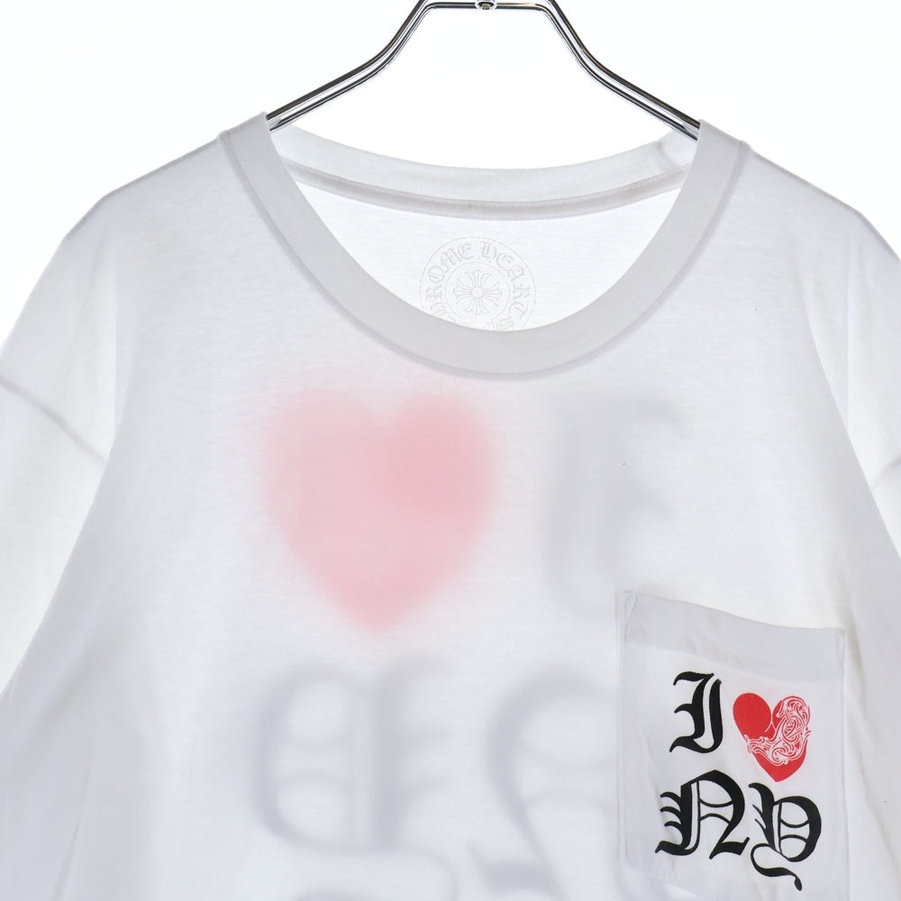 クロムハーツ CH L/S /1 ネックロゴプリント長袖カットソー メンズ L 
