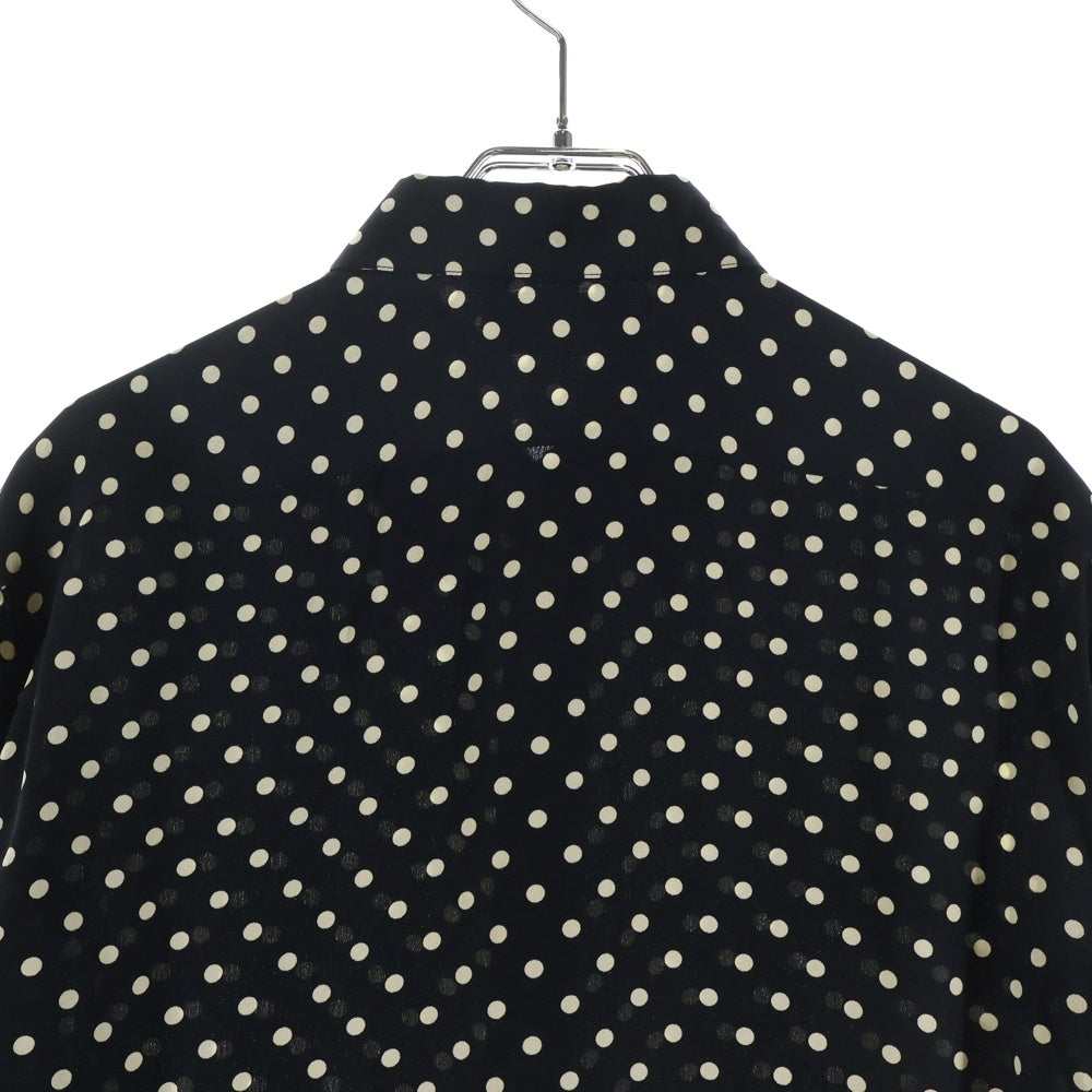 CELINE(セリーヌ) 20SS 2C028966H クラシックシルクドット長袖シャツ ブラック
