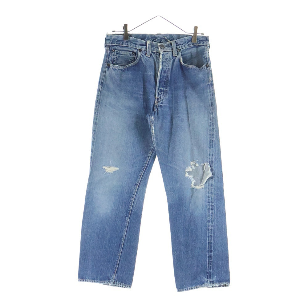 Levi's(リーバイス) 60s 501 BIG E 前期 Vステッチ 足長R ボタン裏4 デニム ジーンズ パンツ インディゴ