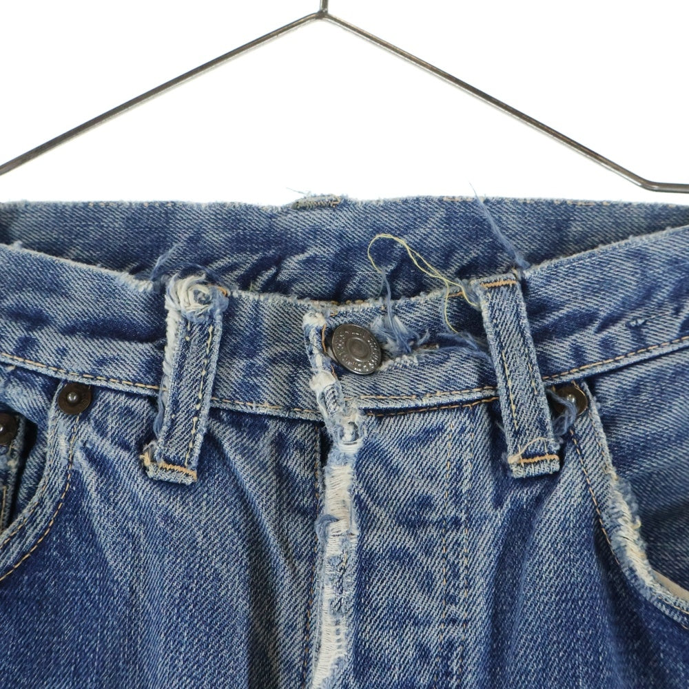 Levi's(リーバイス) 60s 501 BIG E 前期 Vステッチ 足長R ボタン裏4 デニム ジーンズ パンツ インディゴ