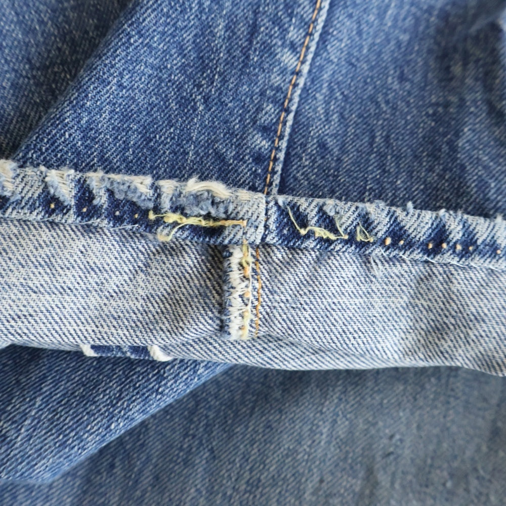 Levi's(リーバイス) 60s 501 BIG E 前期 Vステッチ 足長R ボタン裏4 デニム ジーンズ パンツ インディゴ