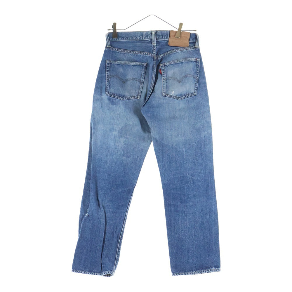 Levi's(リーバイス) 60s～70s BIG E 過渡期 平行ステッチ 足長R ズレカン 均等V ボタン裏6 デニム ジーンズ パンツ インディゴ