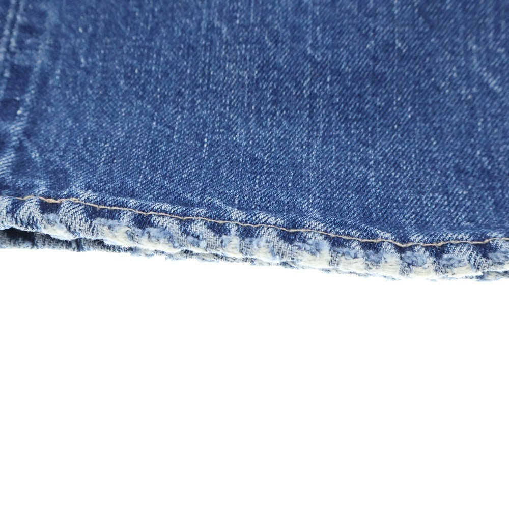 Levi's(リーバイス) 60s～70s BIG E 過渡期 平行ステッチ 足長R ズレカン 均等V ボタン裏6 デニム ジーンズ パンツ インディゴ