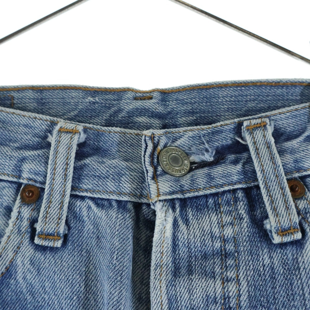 Levi's(リーバイス) 70s 66後期 ボタン裏524 不均等V ポケット裏チェーン デニム ジーンズ パンツ インディゴ