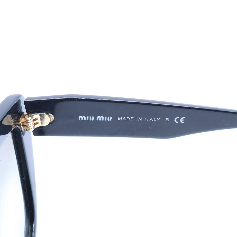 miumiu(ミュウミュウ) サングラス キャットアイ セルフレーム グラデーションレンズ ブラック SMU02P-A